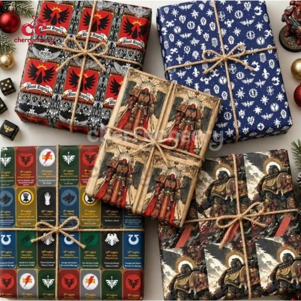 Wahammer 40K Wrapping Paper Collection