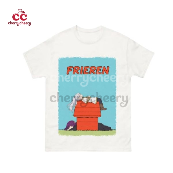 Frieren x Snoopy Poster Shirt