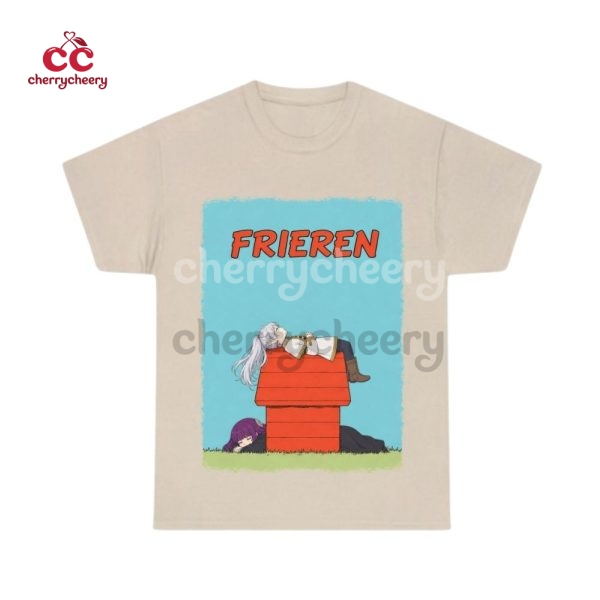 Frieren x Snoopy Poster Shirt