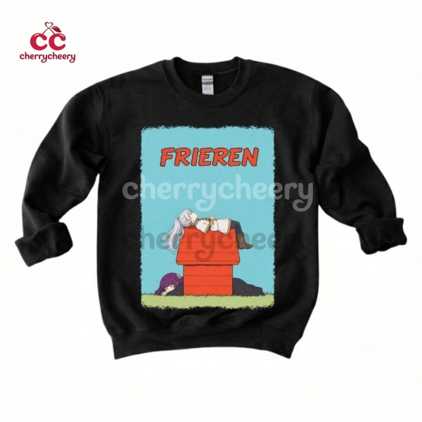 Frieren x Snoopy Poster Shirt