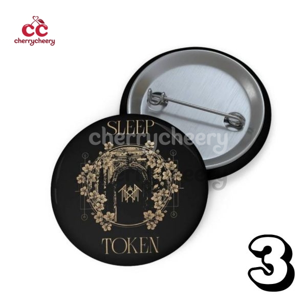 Sleep Token Pin Buttons