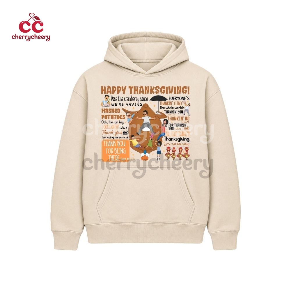 Happy Thanksgiving Bobs Burgers Shirt Happy Thanksgiving Bobs Burgers Shirt