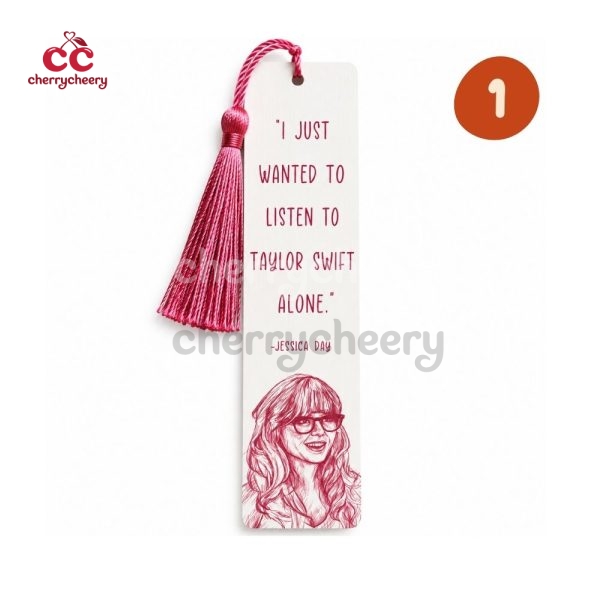 Jessica Jess Day Quotes New Girl Show Acrylic Bookmark