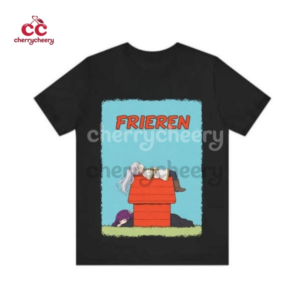 Frieren x Snoopy Poster Shirt