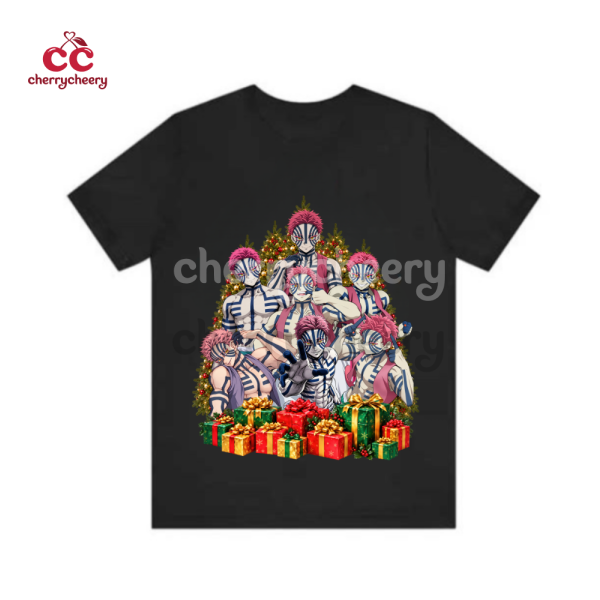 Demon Slayer – Akaza Christmas Tree Shirt