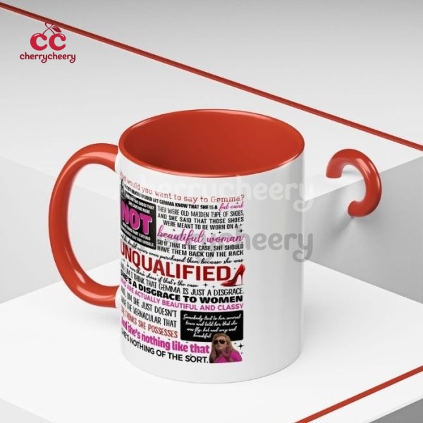 What Would You Like to Say To Gemma Tiffany Pollard Mug