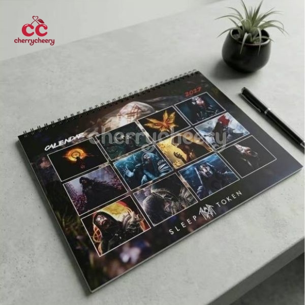 Sleep Token Rock Calendar 2027, Alternative Rock Calendar Sleep Token Rock Calendar 2027, Alternative Rock Calendar