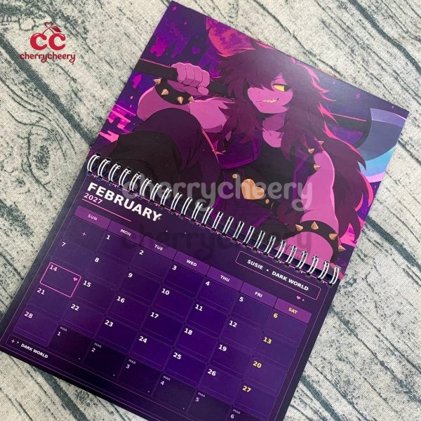 Deltarune Calendar
