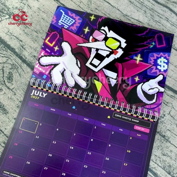 Deltarune Calendar